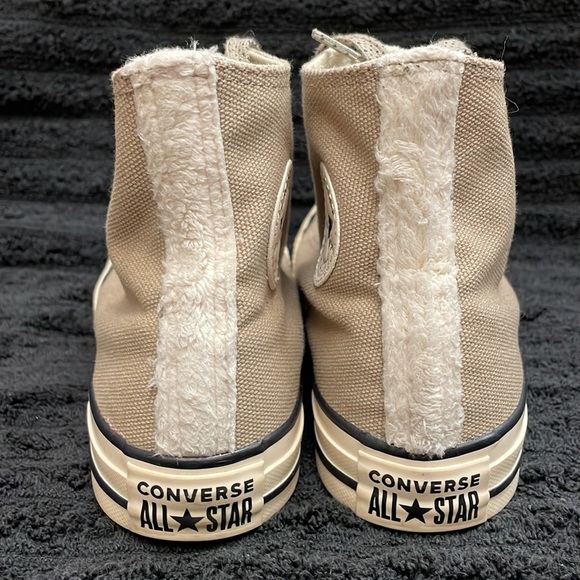 CONVERSE ALL STAR FAUX FUR HIGH TOPS - Picture 4 of 9